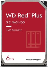 WD Red Plus WD60EFPX 6TB NAS Internal HDD