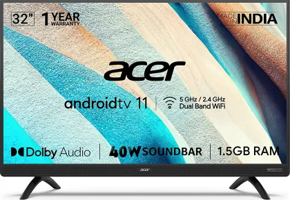 Acer AR32AR2841HDSB S Series 32 inch HD Ready Smart LED TV