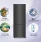 Haier HEB-243GB-P 237 L 3 Star Double Door Refrigerator
