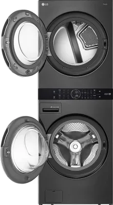 LG WashTower WKEX200HBA 4.5 cu ft Front Load Washer with Dryer