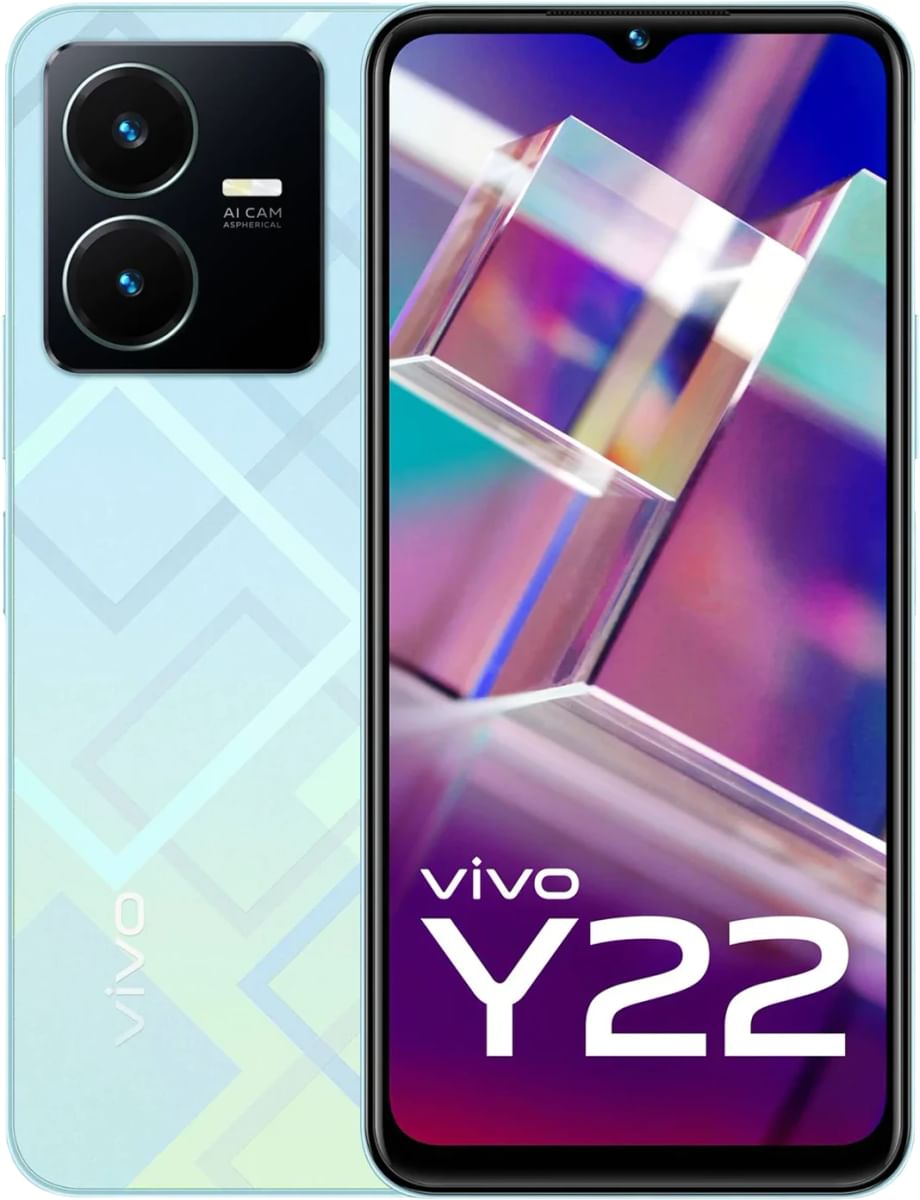 Vivo Y22 (4GB RAM + 128GB) Price in India 2024, Full Specs & Review