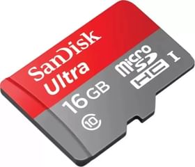 SanDisk Ultra 16 GB UHS-I Class 10 98 MB/s Memory Card