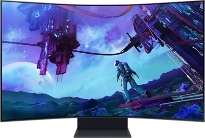 Samsung Odyssey Ark 2nd Gen LS55CG97WNWXXL 55 inch Ultra HD 4K Curved Monitor