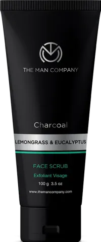 Charcoal Face Scrub | Lemongrass & Eucalyptus