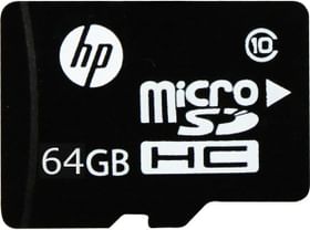 HP MicroSDHC 64 GB Class 10