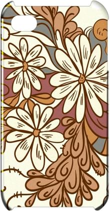 Hotta iPhone 4s Case Floral Mobile Skin