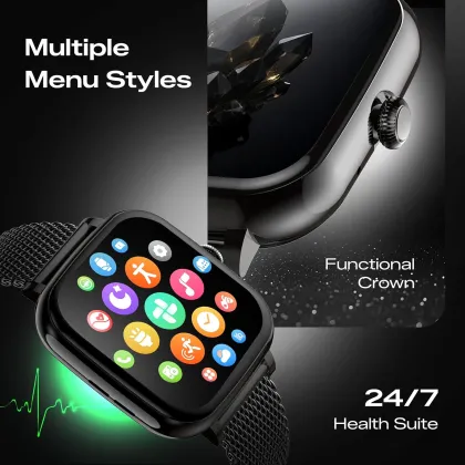 Fastrack Noir Rizz Smartwatch