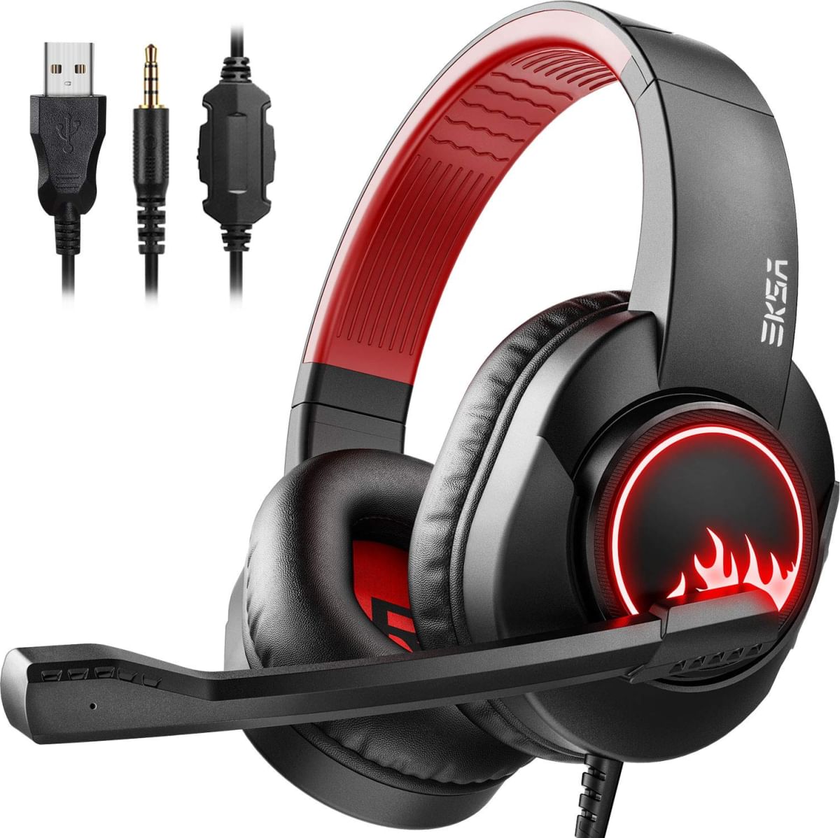 EKSA T8 Wired Gaming Headphones Price in India 2024, Full Specs