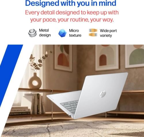 HP Omnibook 3 14-hz0056QU Laptop (Qualcomm Snapdragon X/ 8GB/ 512GB SSD/ Win11 Home)