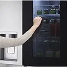 LG GL-X257ABSX 635 L 3 Star Side By Side Refrigerator