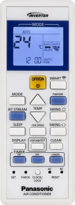 Panasonic CS/CU-WU12BKYFM 1 Ton 3 Star 2025 Inverter Split AC
