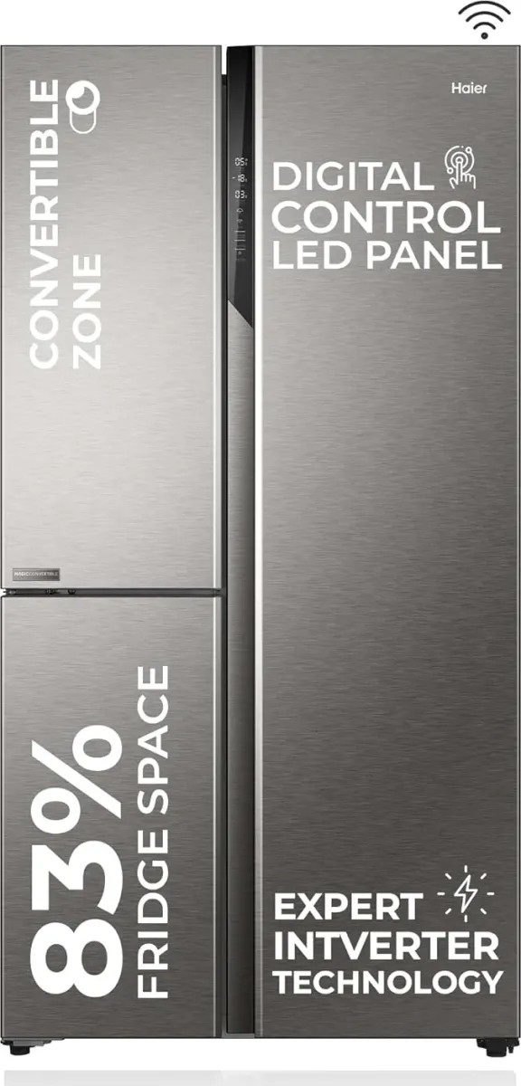 Haier HRT-683ISU1 598 L Side by Side Refrigerator - Price in India