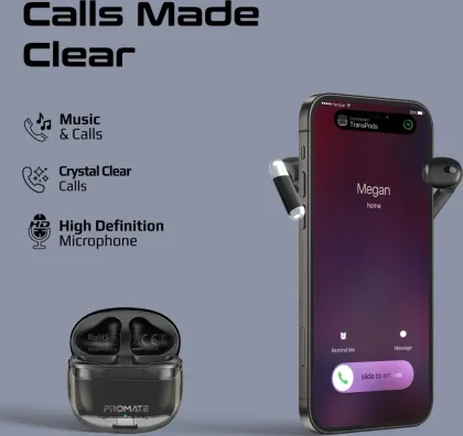 Promate TransPods True Wireless Earbuds