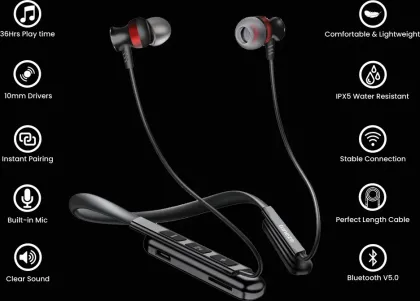 Tunez Rhythm R16 Wireless Neckband