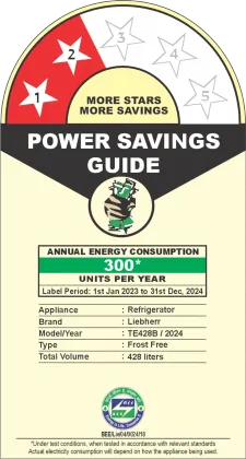 Liebherr TVPcsB 4235 428 L 2 Star Double Door Refrigerator