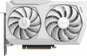 Zotac NVIDIA GeForce RTX 3060 Ti AMP White Edition LHR 8 GB GDDR6 Graphics Card