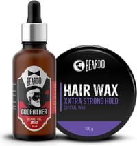 Beardo Hair & Beard Styling Duo Combo (XXTRA Strong Hold)