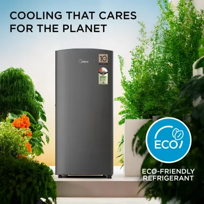 Midea MRD187I2XPAG 187 L 2 Star Single Door Refrigerator