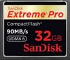 Sandisk Extreme Pro 32GB CompactFlash Memory Card
