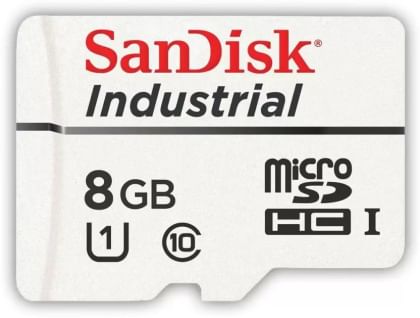 SanDisk Industrial 8 GB UHS 1 Class 10 100 MB/s Memory Card