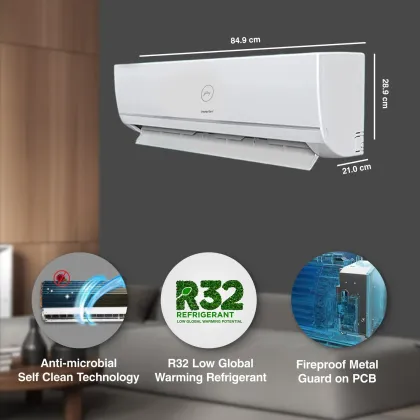 Godrej SIC 17TTC3 RYQ 1.4 Ton 3 Star 2025 Inverter Split AC