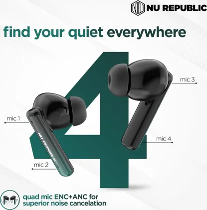 Nu Republic Epic ANC True Wireless Earbuds