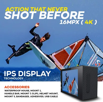 FitSpark Eagle i3 16MP Sports Camera