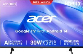 Acer Ultra I Series 43 inch Ultra HD 4K Smart LED TV (AR43UDGGU2875BD)