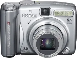 Canon PowerShot A720 IS 8MP Digital Camera