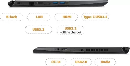 Acer Aspire 7 A715-42G NH.QAYSI.001 Gaming Laptop (AMD Ryzen 5/ 8GB/ 512GB SSD/ Win10 Home/ 4GB Graph)