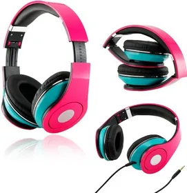 Gearonic TM Adjustable Circumaural Over-Ear Earphone Stero Headphone 3.5mm for iPod MP3 MP4 PC iPhone Music