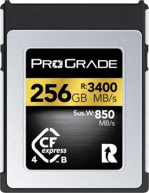 ProGrade Digital Gold 256GB CFexpress 4.0 Type B Memory Card