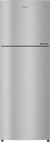 Haier HRF-2783CIS 258 L 2 Star Double Door Refrigerator -E, Inox Steel)