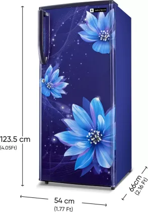 Realme TechLife 215BD2RMB1 215L 2 Star Single Door Refrigerator