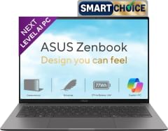 Asus Zenbook S14 2026 UX5406AA-SU362W Laptop (Intel Core Ultra 9 386H / 16GB/ 512GB SSD/ Win11 Home)