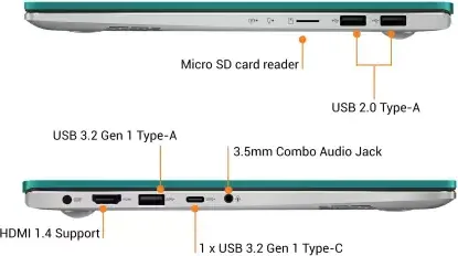 Asus VivoBook S14 S433FL-EB195TS Laptop (10th Gen Core i5/ 8GB/ 512GB SSD/ Win10 Home/ 2GB Graph)