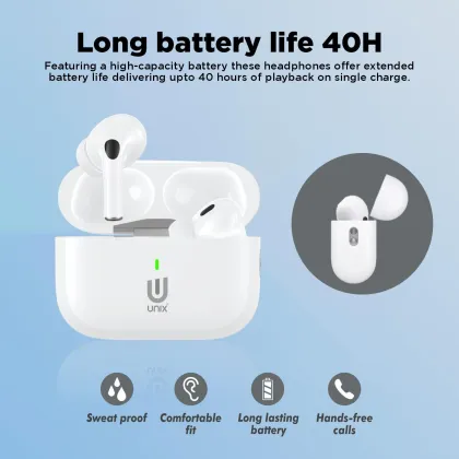 Unix Airbuds Z1 Waves True Wireless Earbuds