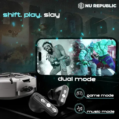 Nu Republic Cyberstud Punk True Wireless Earbuds