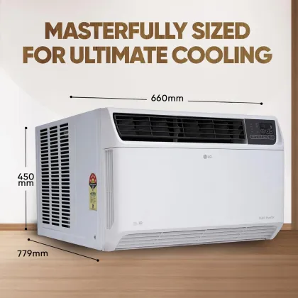 LG UW-Q18WUXA 1.5 Ton 3 Star 2025 Dual Inverter Window AC