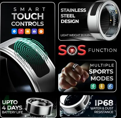 Pebble Iris Smart Ring