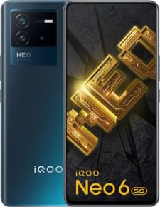 iQOO Neo 6 5G vs Vivo T1 Pro 5G (8GB RAM + 128GB)