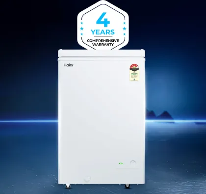 Haier HFC-145SPW4 102 L Single Door Deep Freezer