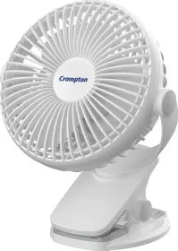 Crompton Siro 100 mm 3 Blade Rechargeable Clip Fan