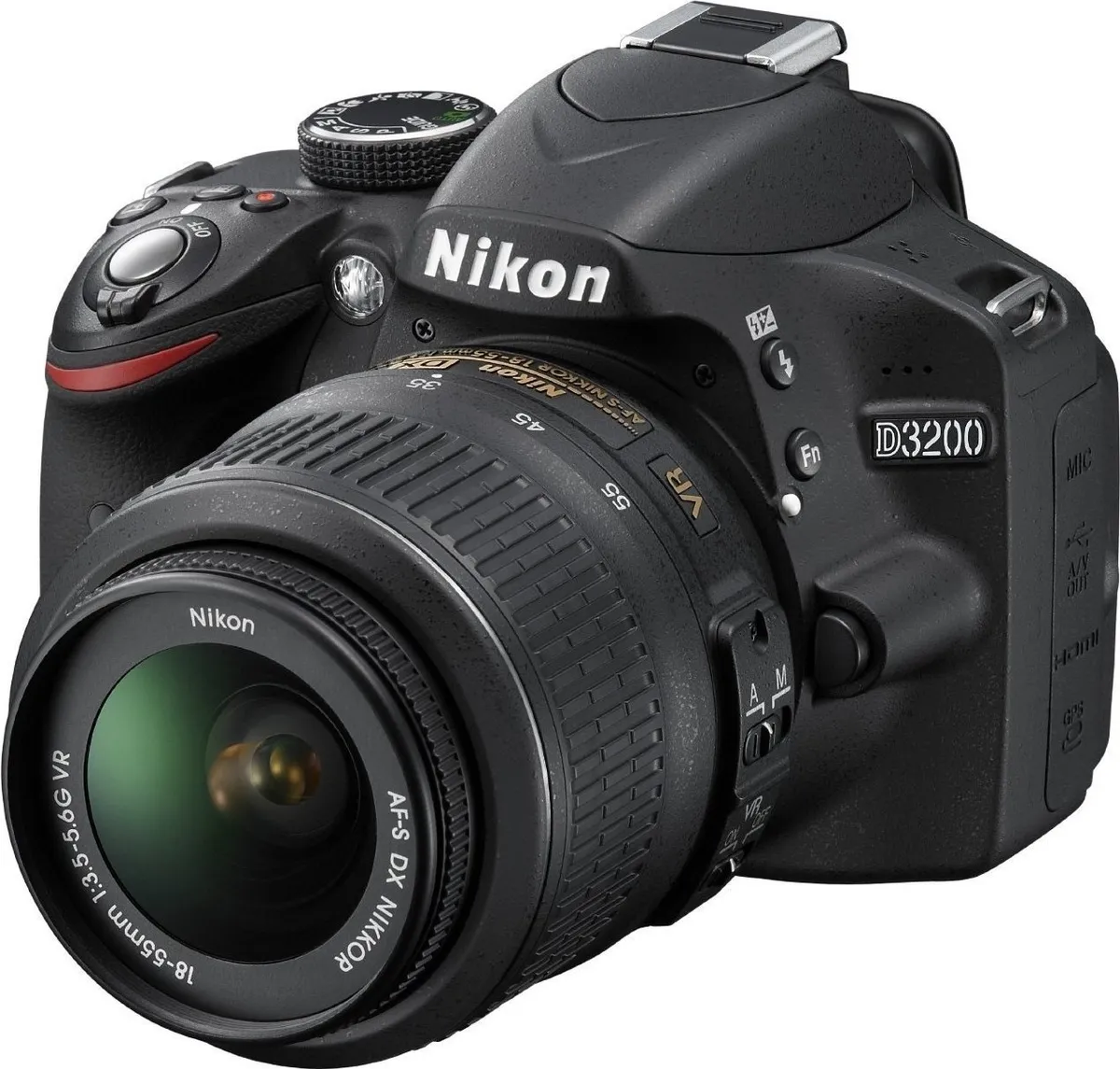 Nikon D3200 DSLR Camera (Body with AF-S DX NIKKOR 18-55mm f/3.5