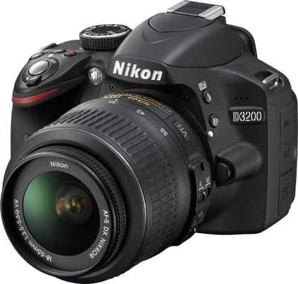 Nikon D3200 DSLR Camera (Body with AF-S DX NIKKOR 18-55mm f/3.5-5.6G VR II Lens)