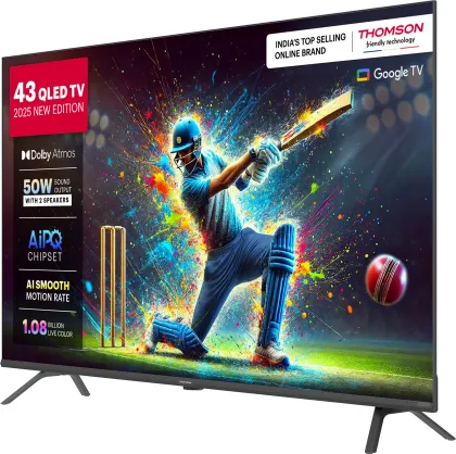 Thomson Phoenix 2025 Edition 43 inch Ultra HD 4K Smart QLED TV (43QAI1015)