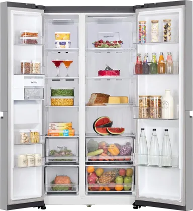 LG GL-B257EPZX 655 L 3 Star Side By Side Refrigerator