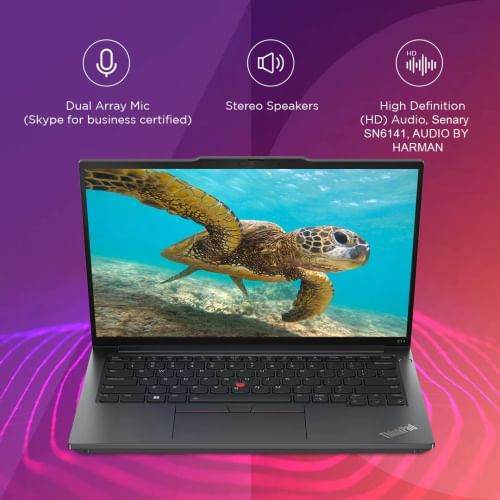 Lenovo ThinkPad E14 Gen 6 21M70098IG Laptop (Intel Core Ultra 7 155H/ 16GB/ 512GB SSD/ DOS)