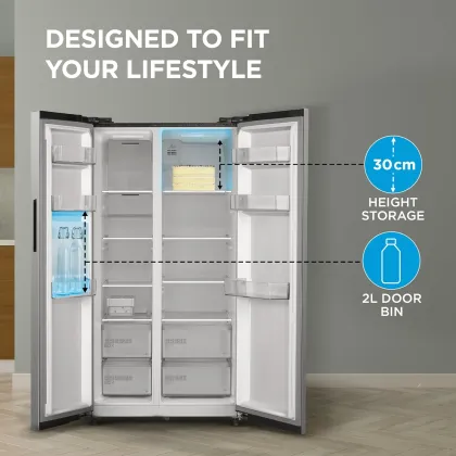 Midea MDRS710FGF46 563 L Side by Side Refrigerator