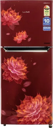 Lloyd GLFF282ASRT1PB 276 L 2 Star Double Door Refrigerator
